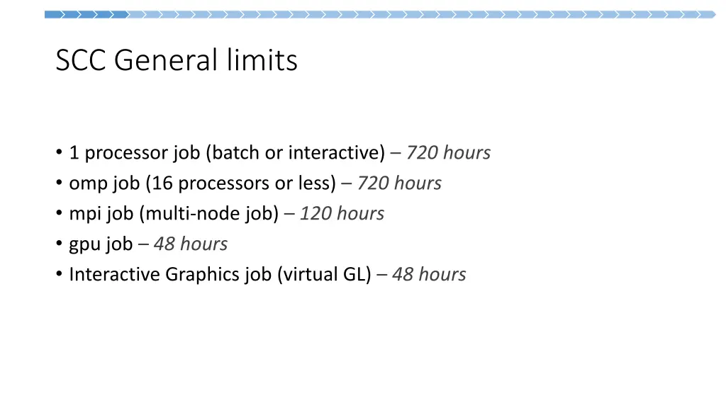 scc general limits 1