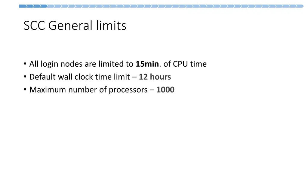 scc general limits