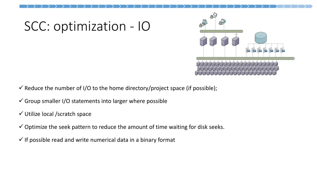 scc optimization io