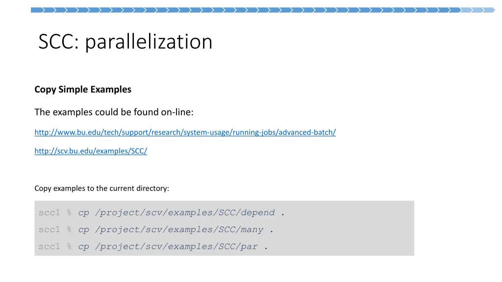 scc parallelization 1