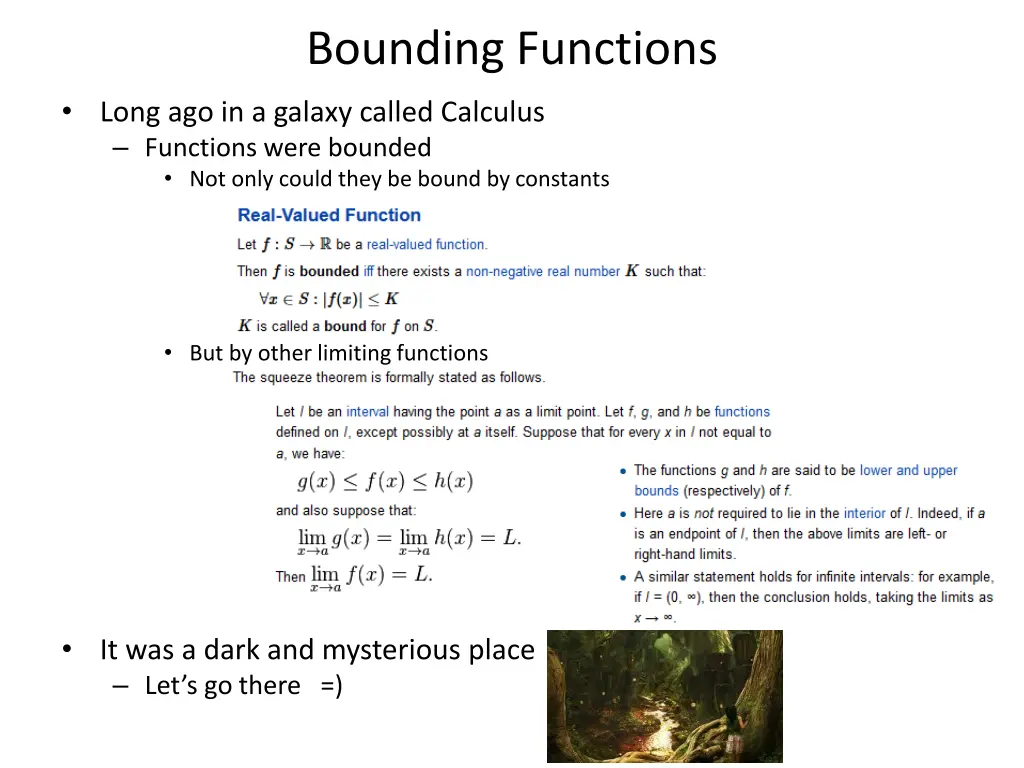 bounding functions