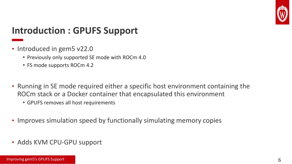 introduction gpufs support