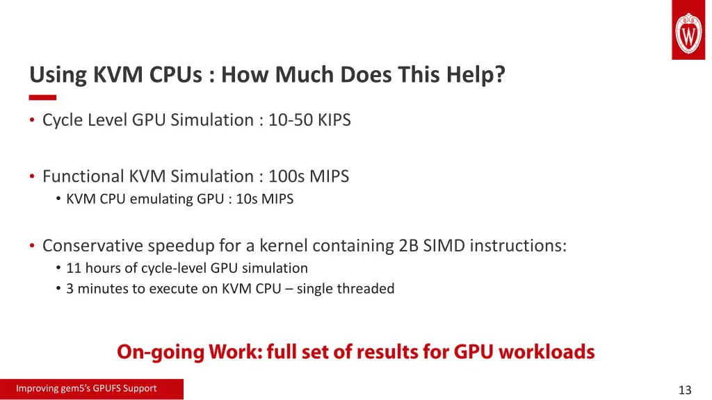 using kvm cpus how much does this help 1