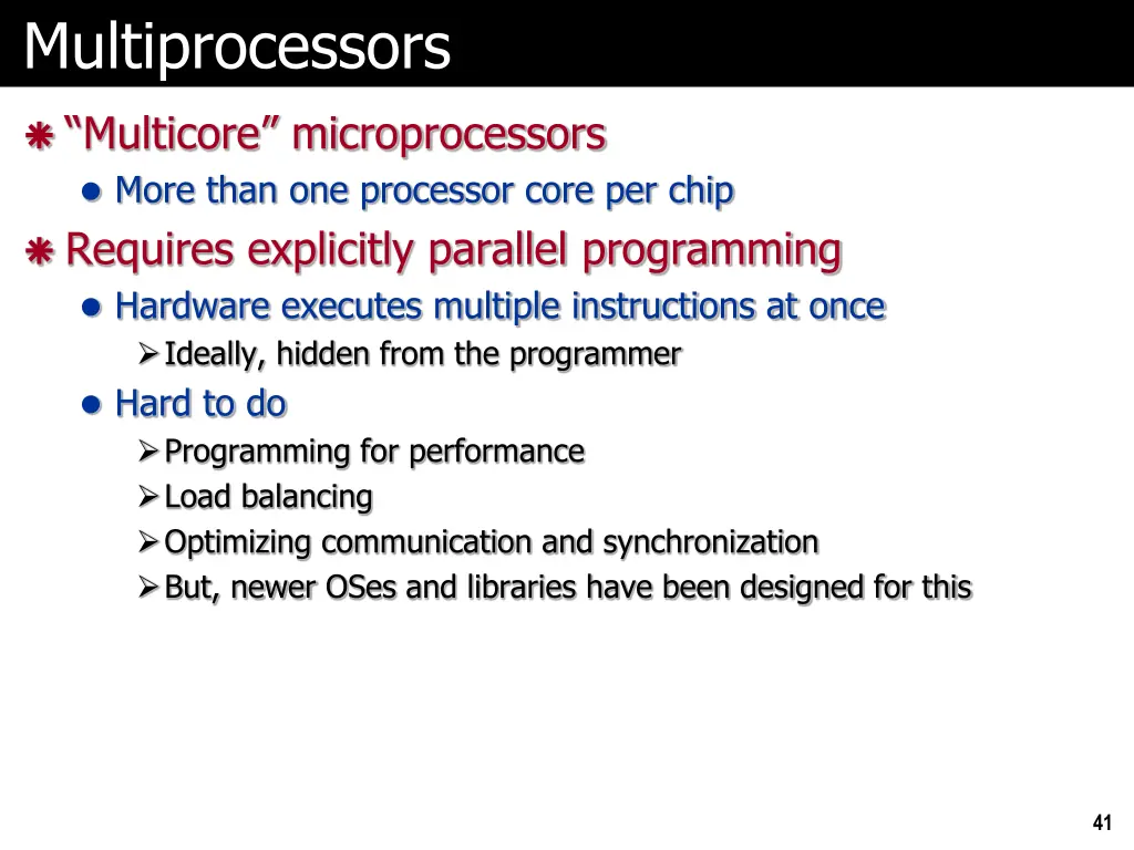 multiprocessors