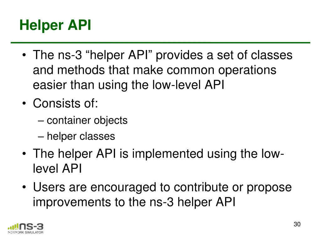 helper api