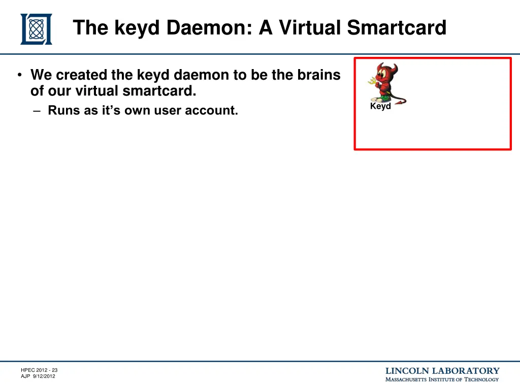 the keyd daemon a virtual smartcard