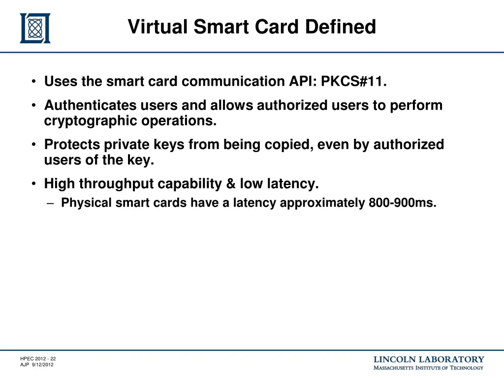 virtual smart card defined