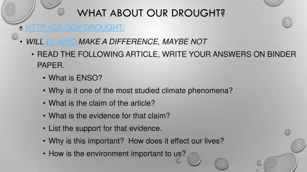 what about our drought http ca gov drought