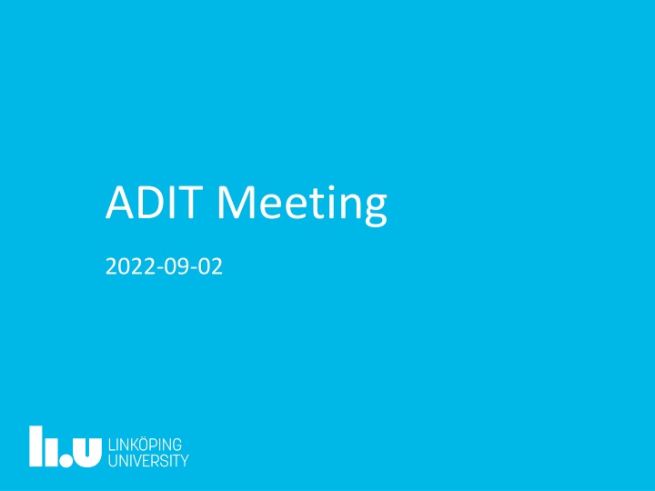 adit meeting