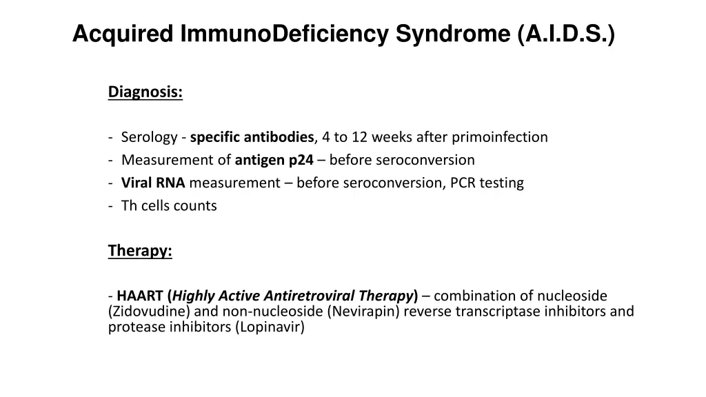 acquired immunodeficiency syndrome a i d s 2