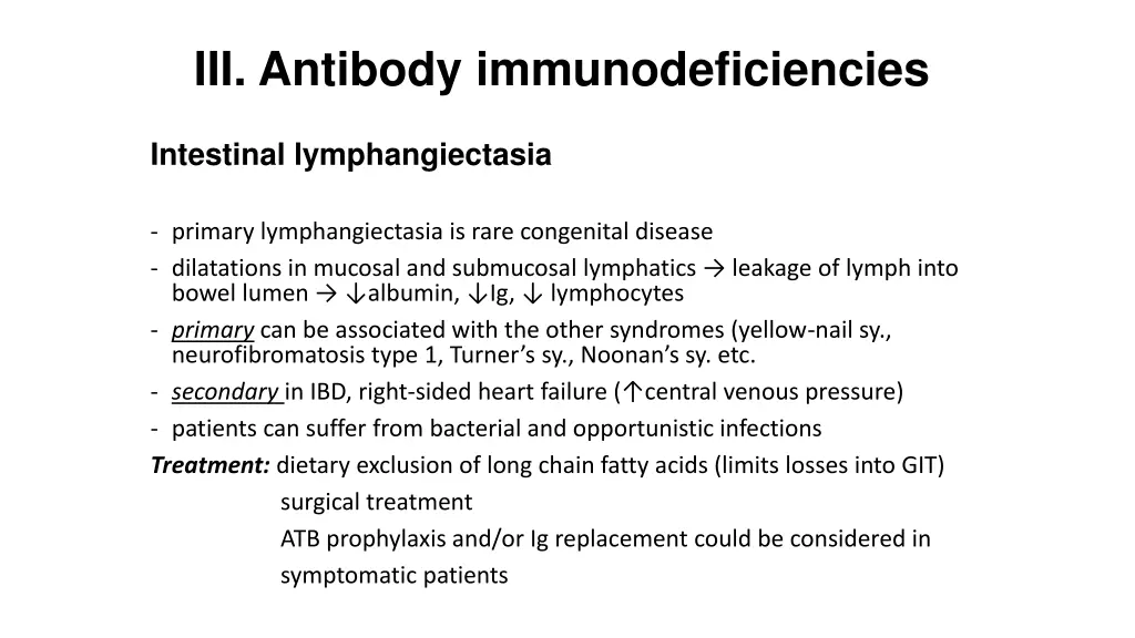 iii antibody immunodeficiencies 3