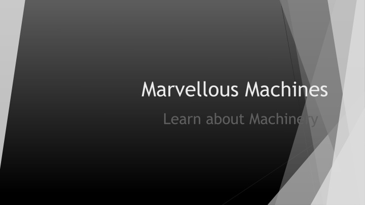 marvellous machines