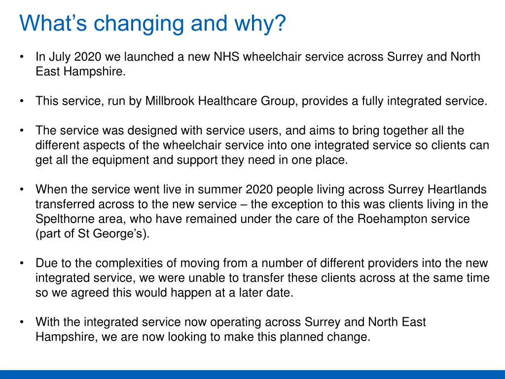 what s changing and why in july 2020 we launched