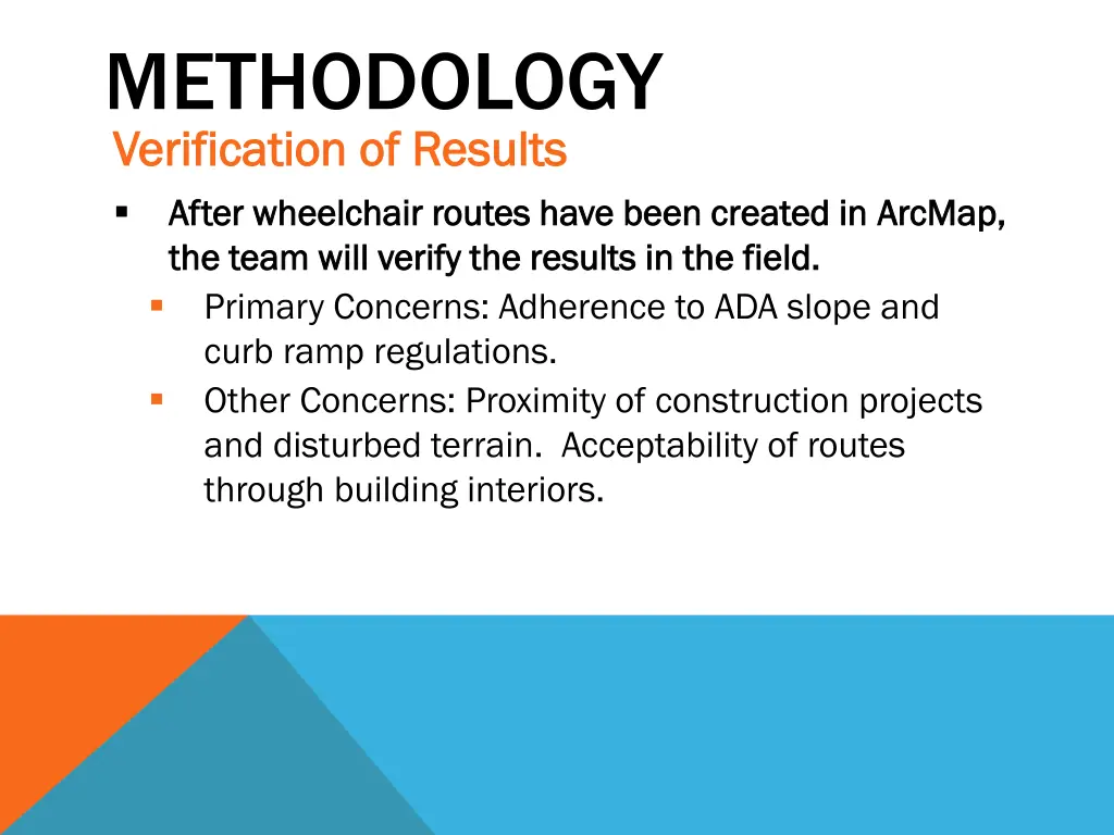 methodology verification of results verification