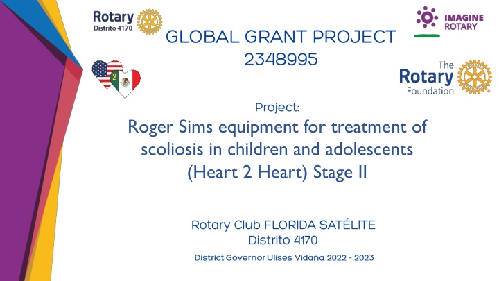 roger sims equipment for treatment of scoliosis