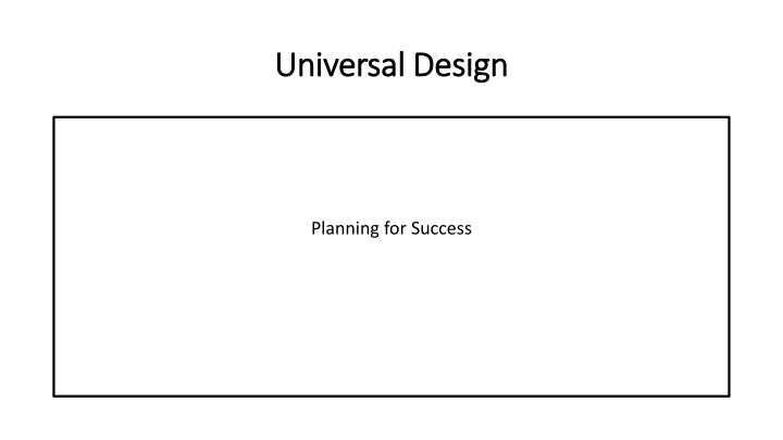 universal design universal design