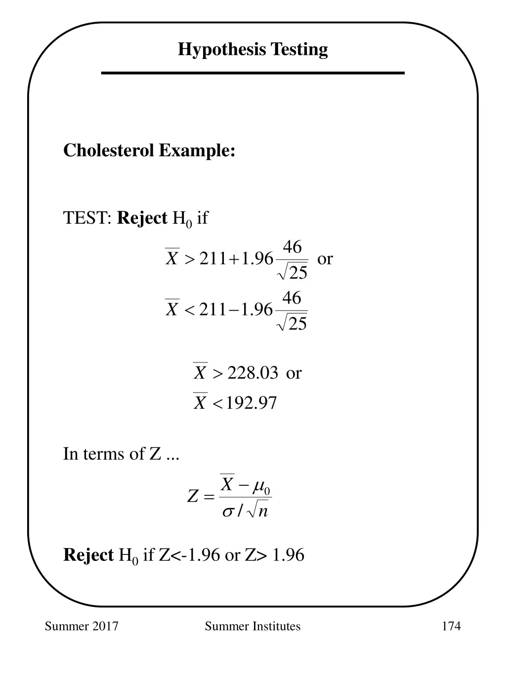 hypothesis testing 7