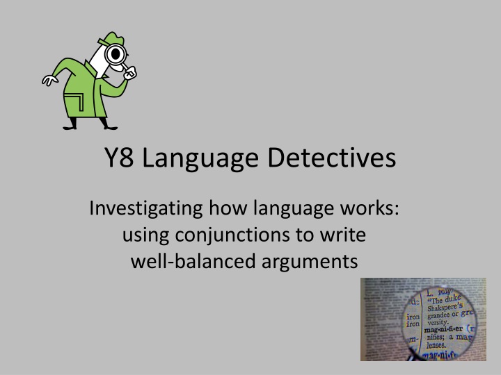 y8 language detectives