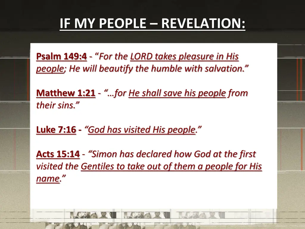 if my people revelation 1