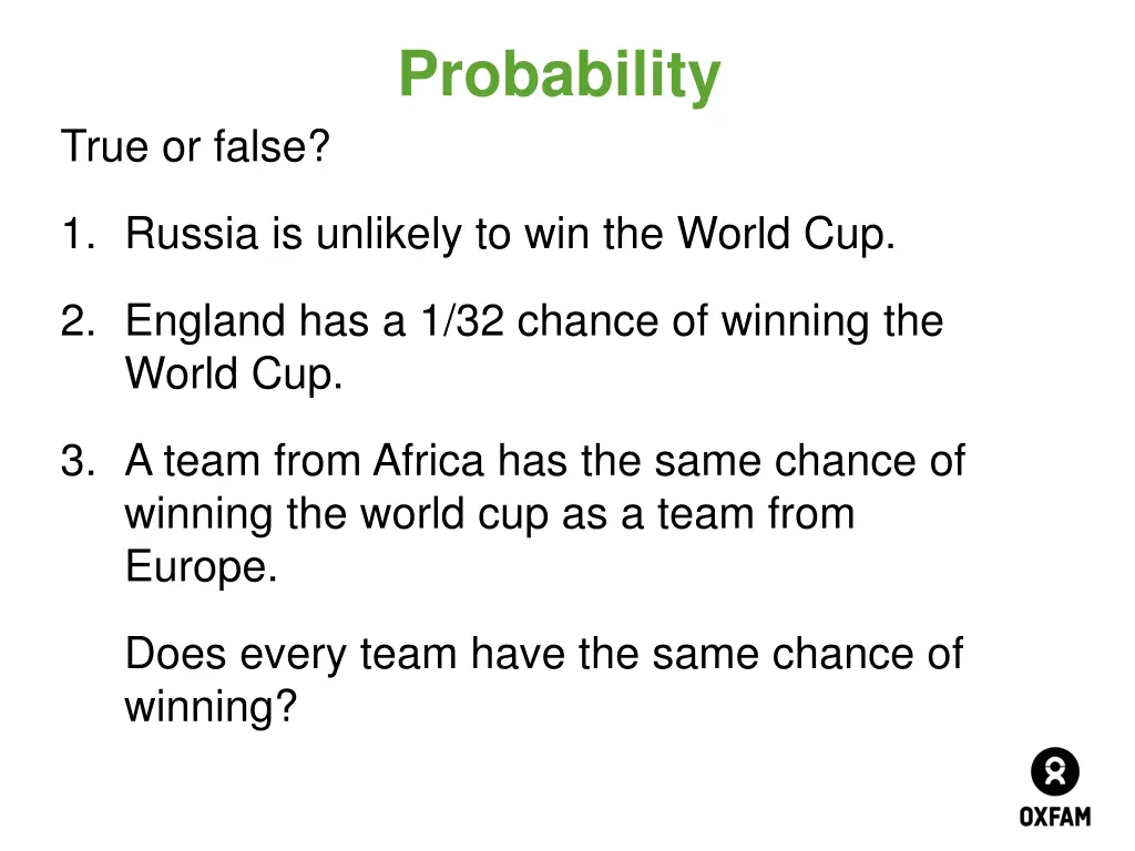 probability