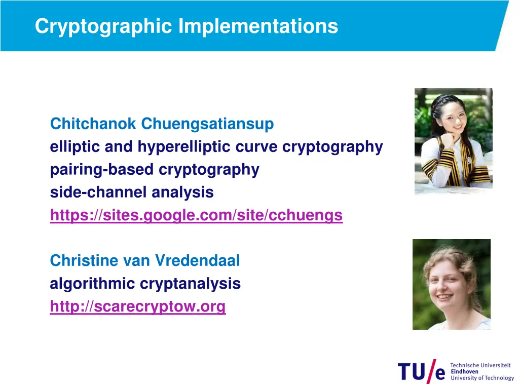 cryptographic implementations 2