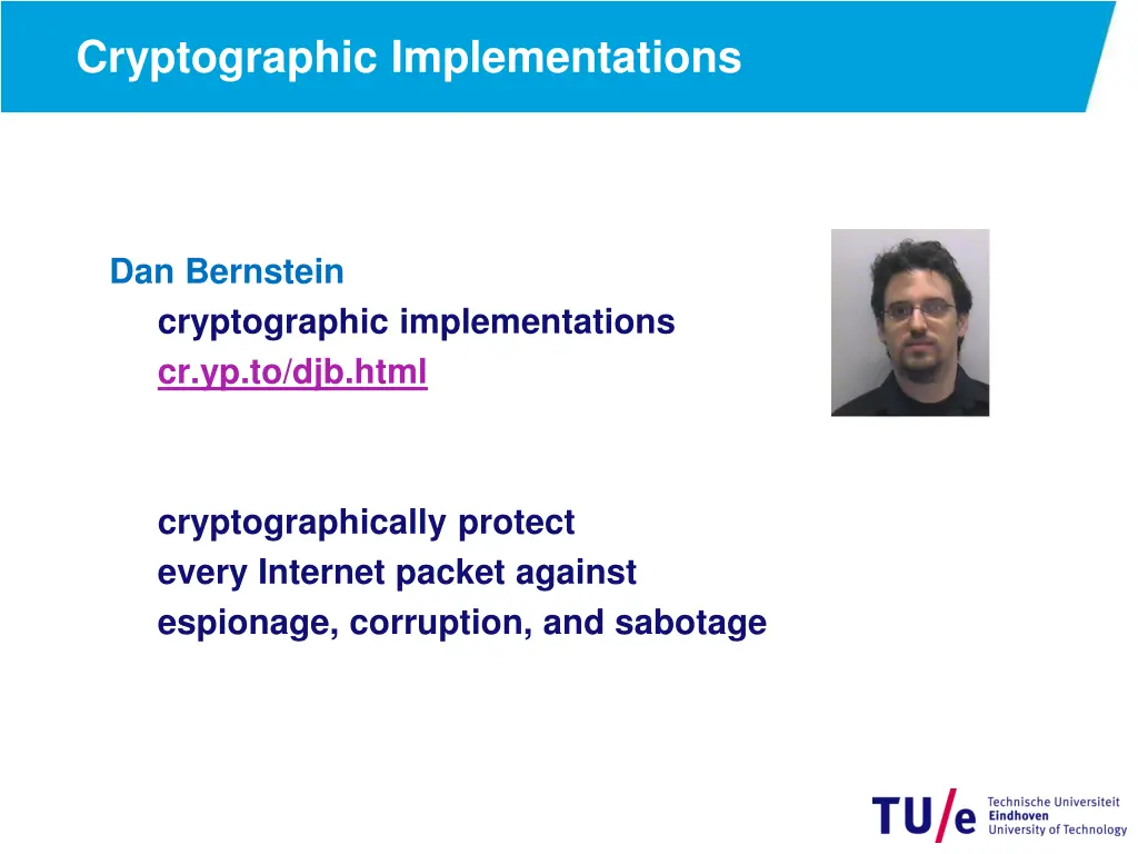 cryptographic implementations