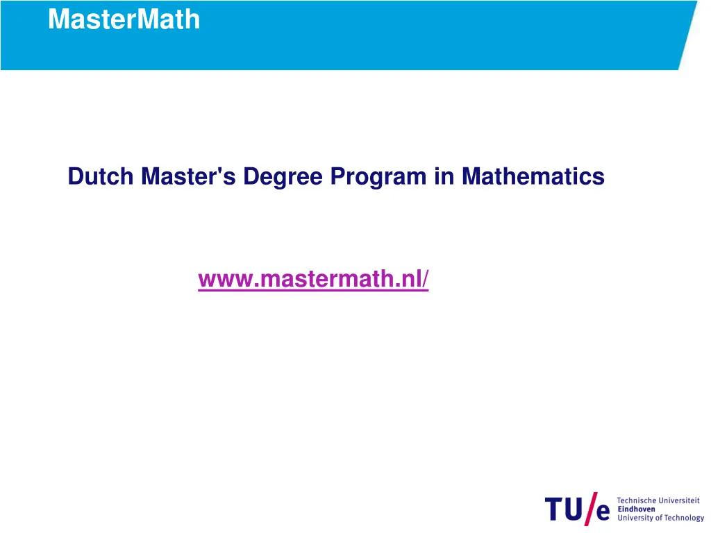 mastermath