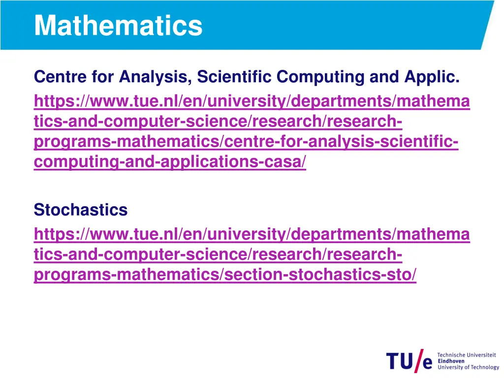 mathematics