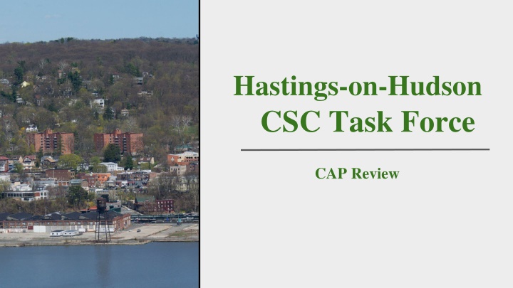 hastings on hudson csc task force