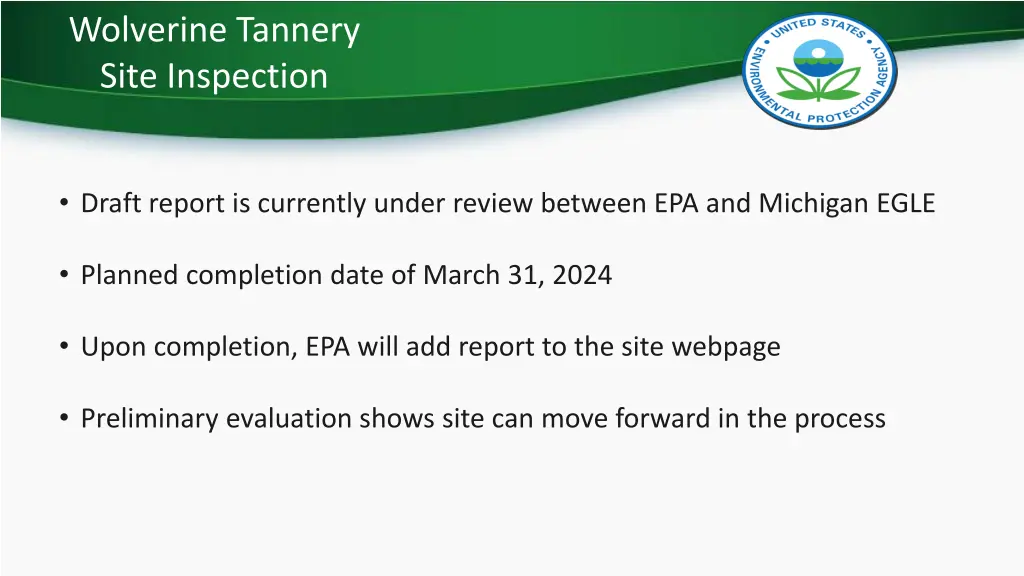 wolverine tannery site inspection 1