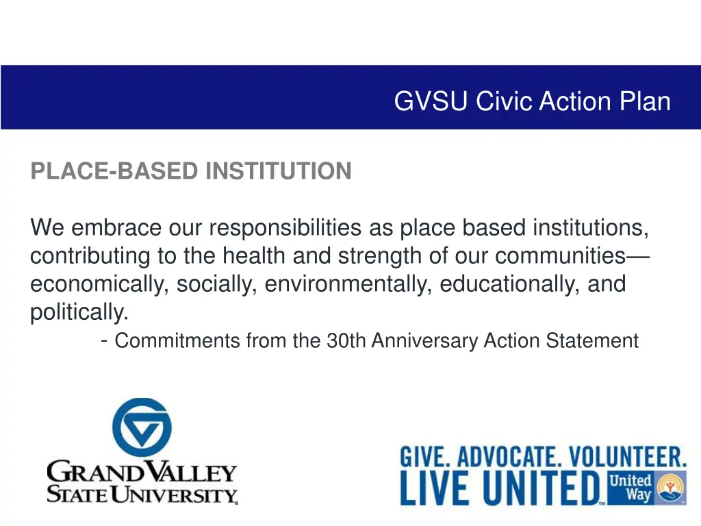 gvsu civic action plan 1