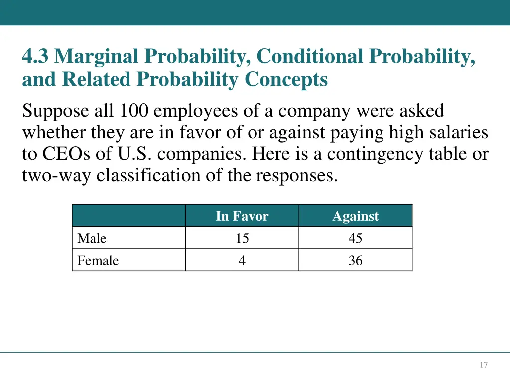 4 3 marginal probability conditional probability