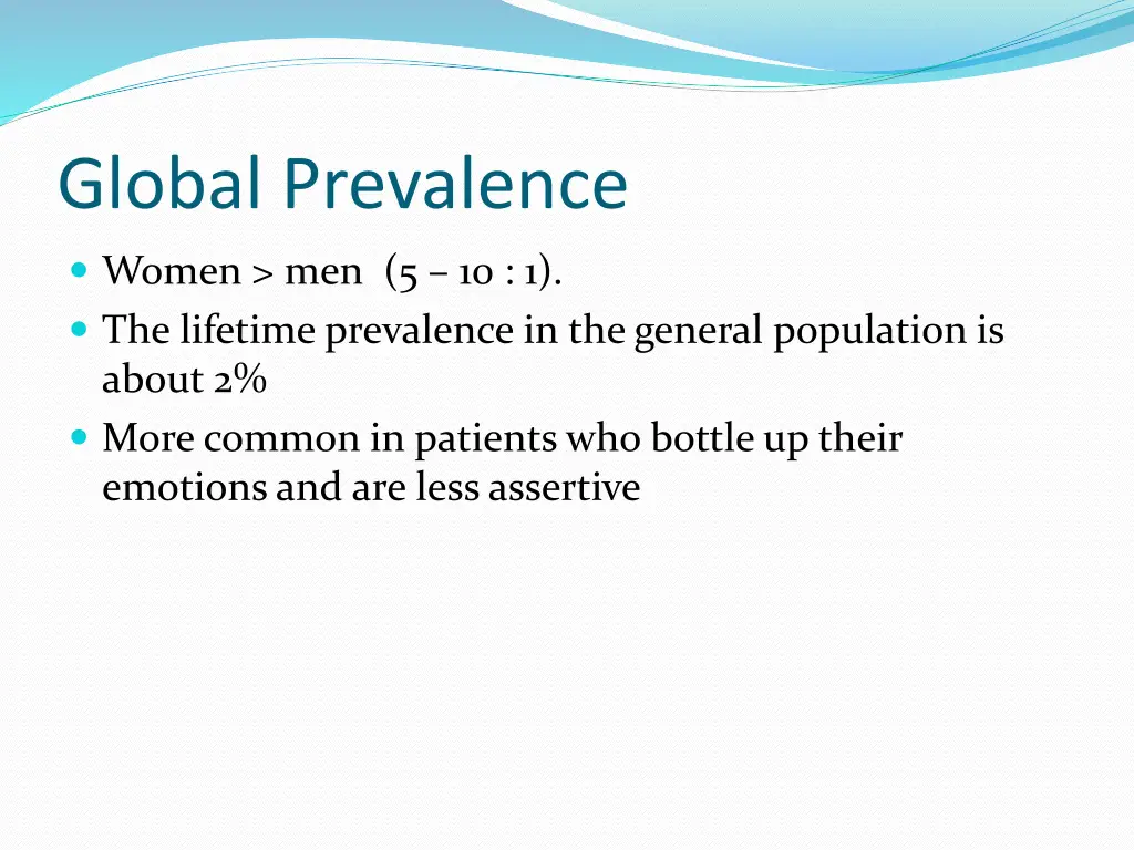 global prevalence 1