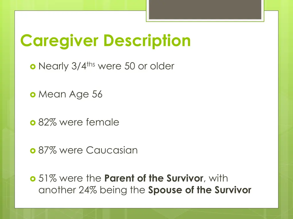 caregiver description