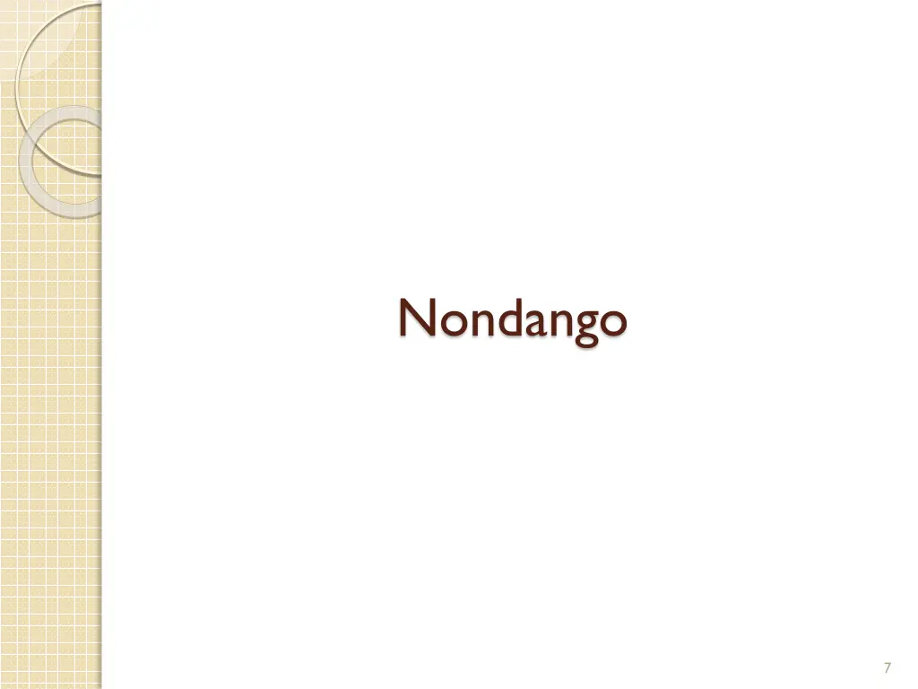 nondango