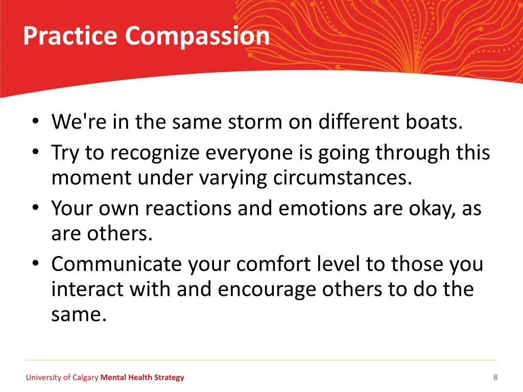 practice compassion