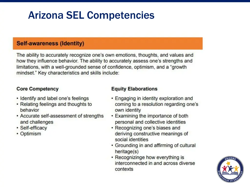 arizona sel competencies 2