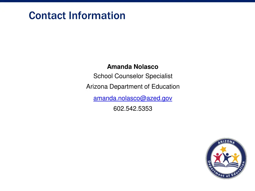 contact information