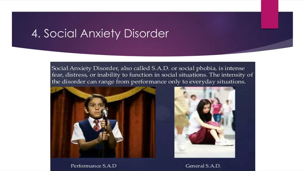 4 social anxiety disorder