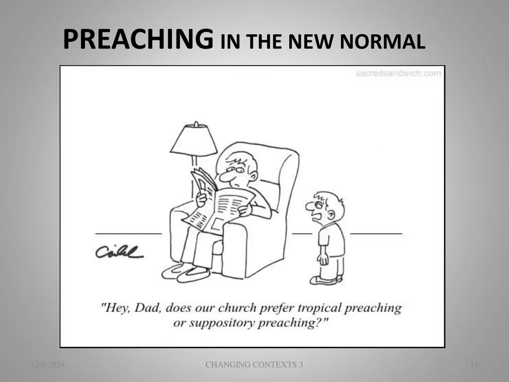 preaching in the new normal