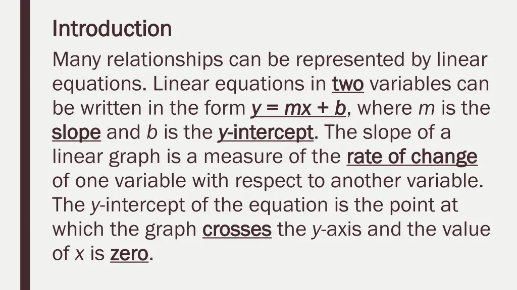 introduction introduction many relationships