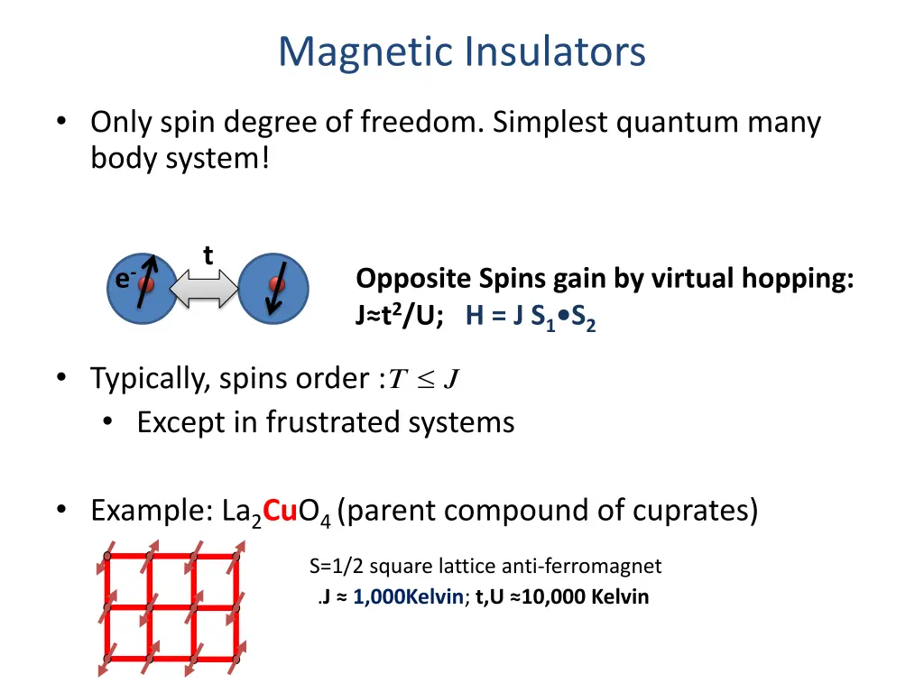 magnetic insulators 1