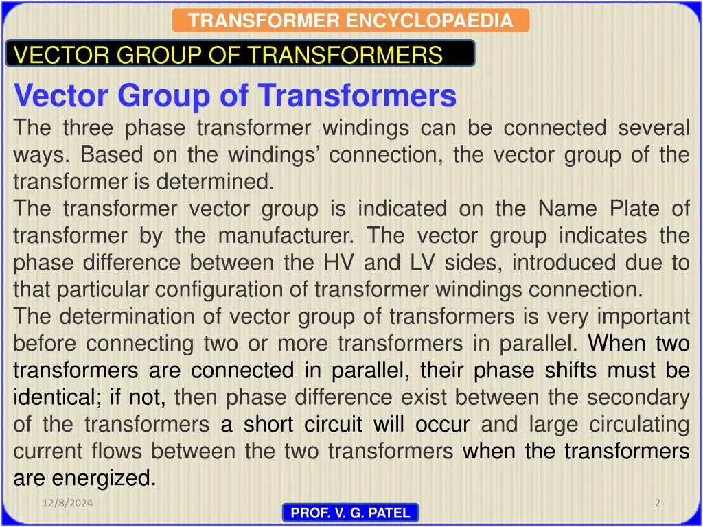 transformer encyclopaedia