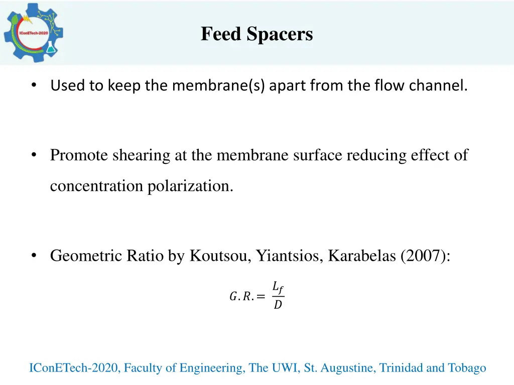 feed spacers