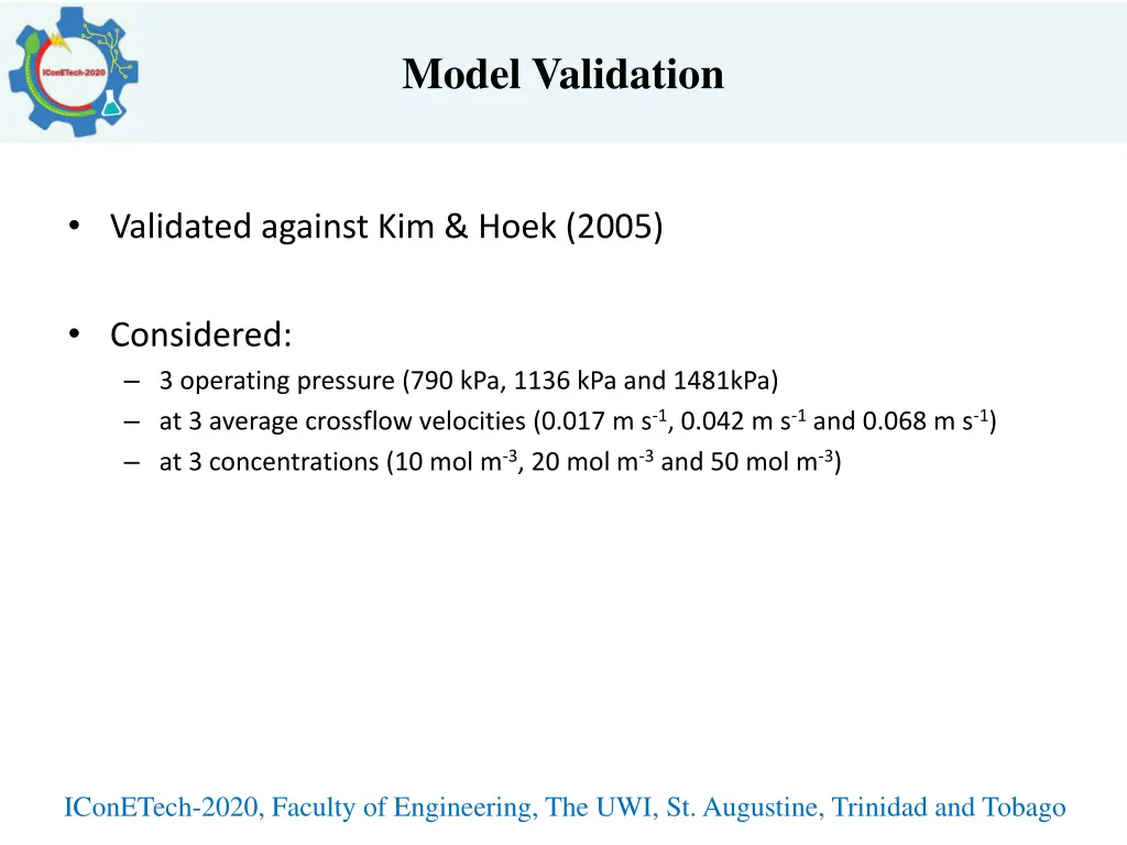 model validation