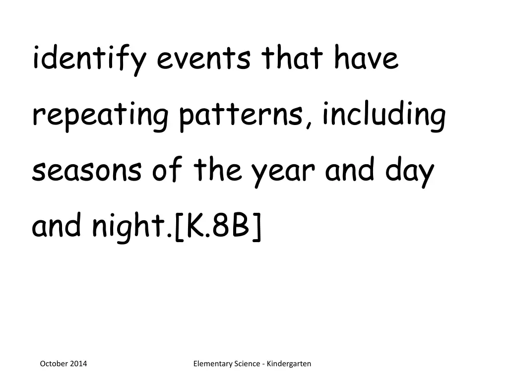 identify events that have repeating patterns