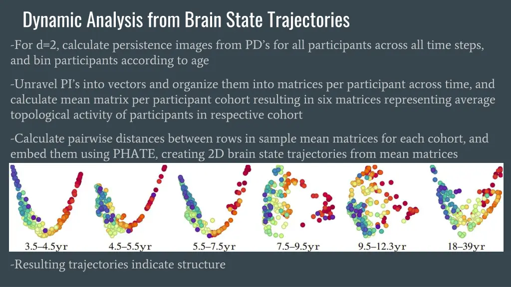 dynamic analysis from brain state trajectories