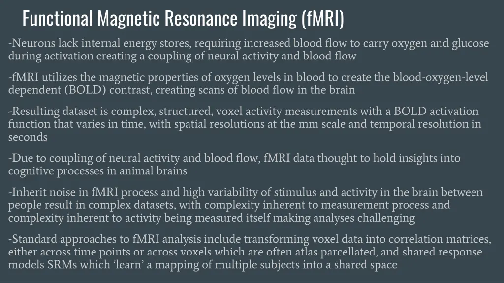 functional magnetic resonance imaging fmri