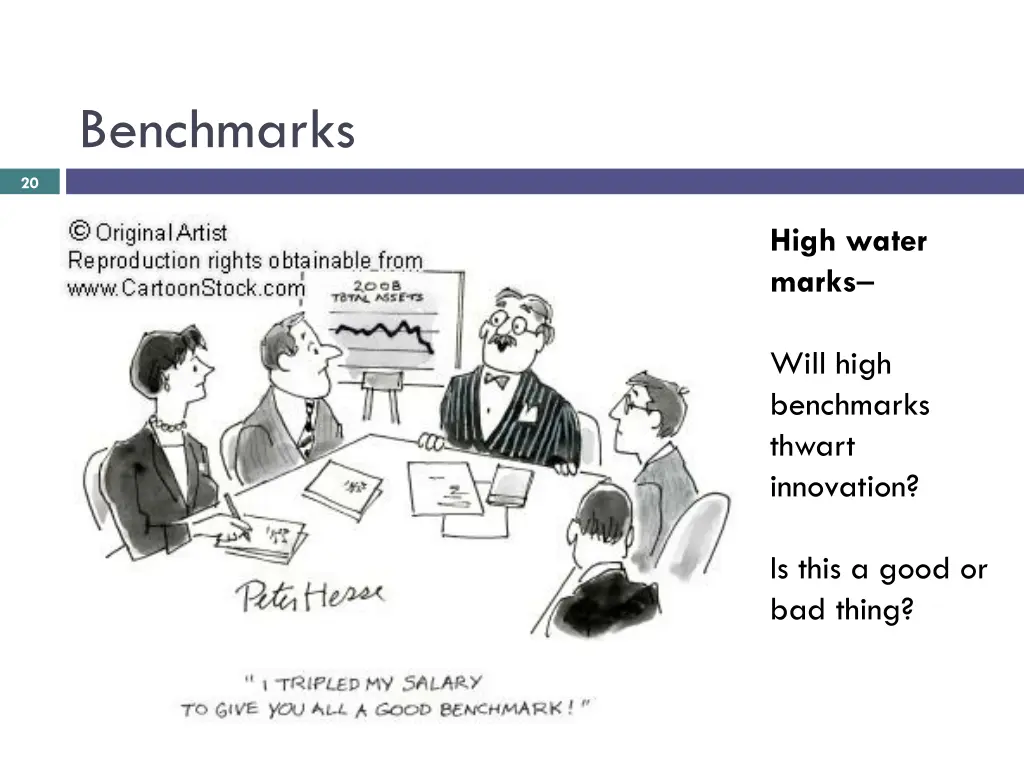 benchmarks 1