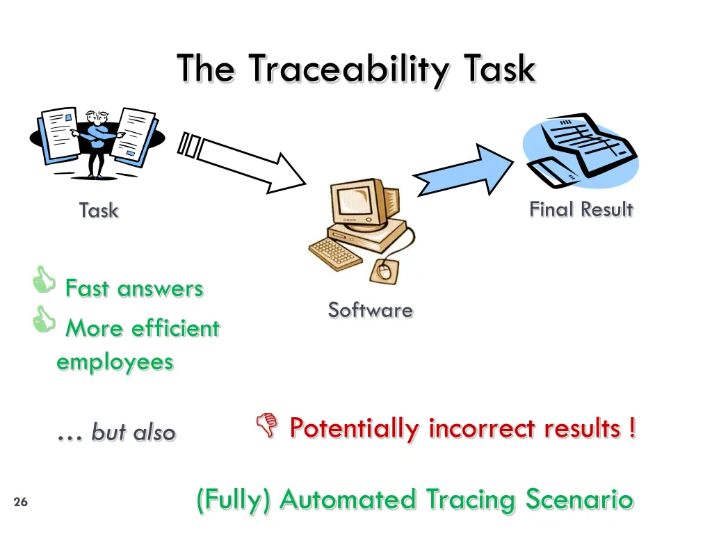 the traceability task 1